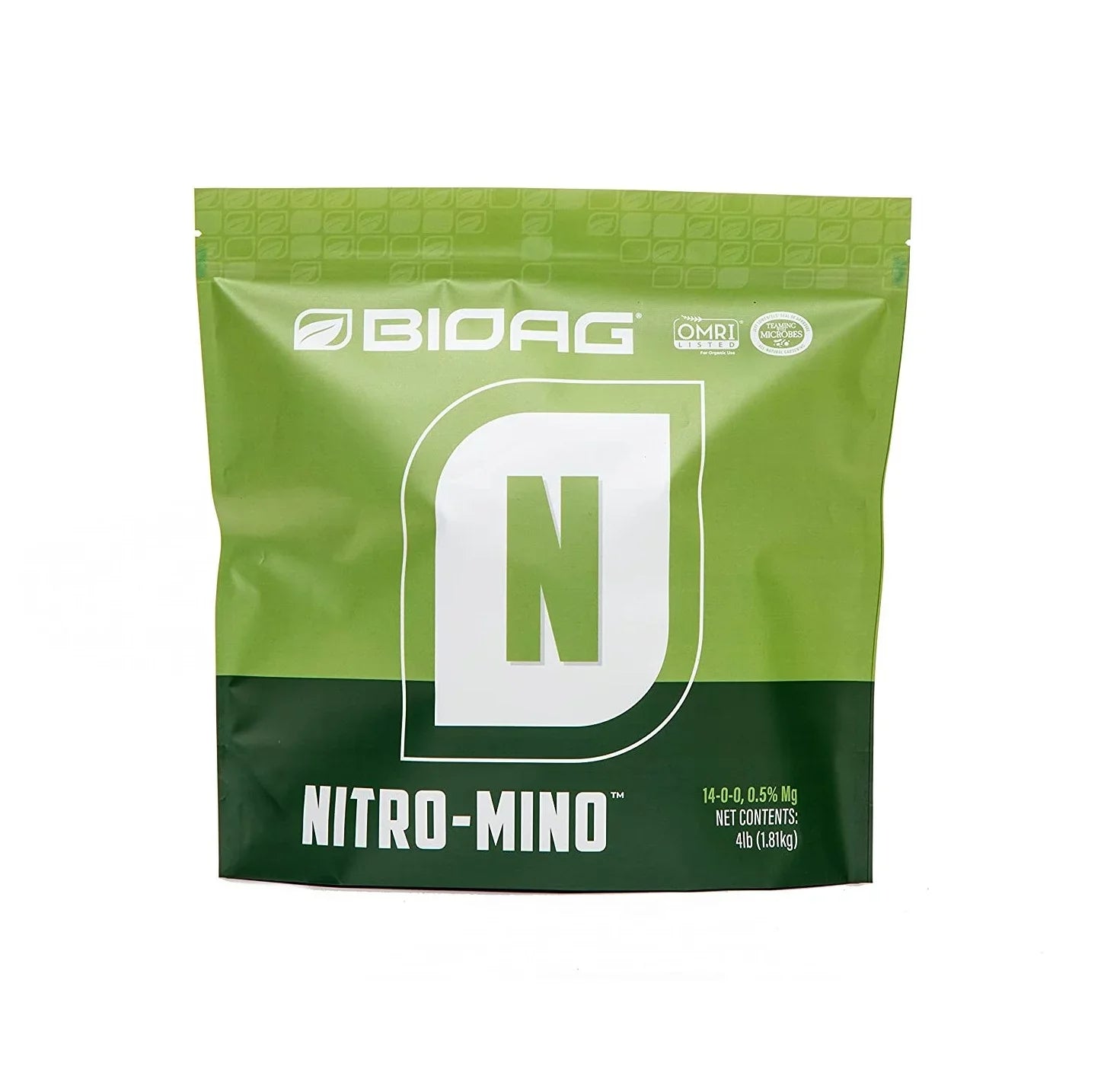 Powder Soluble by Nitro-Mino Nitrogen - BioAg - 4 & Fertilizer Acids liquid Amino lb bottle