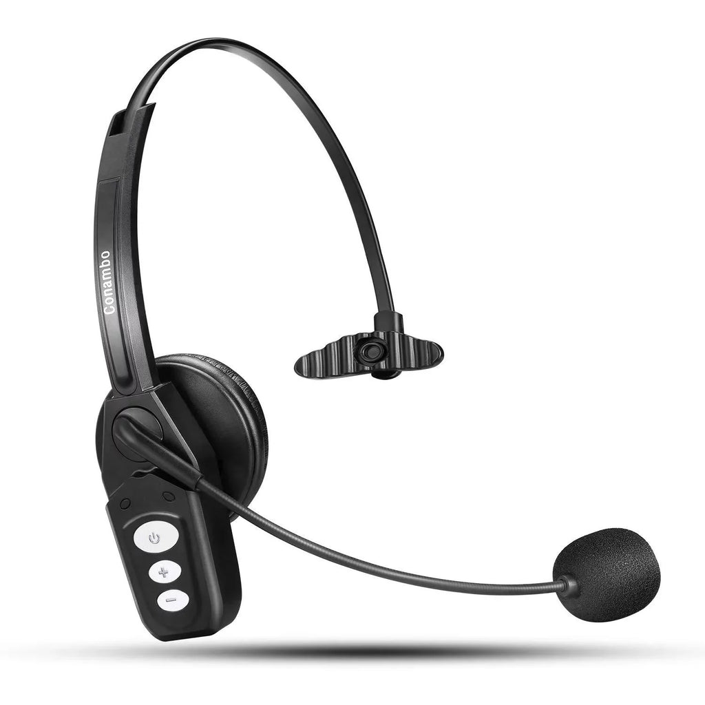 Mic Pro Wireless Engineers Phone for Headset Home Clarity with Business High V5.0, Office-JBT800 Voice Trucker Canceling Bluetooth Headset Noise Cell