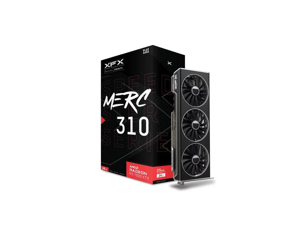 7900 SPEEDSTER GDDR6 x16 RX-79XMERCB9 PCI Radeon Card 24GB 4.0 Express XFX XTX RX MERC310 Video