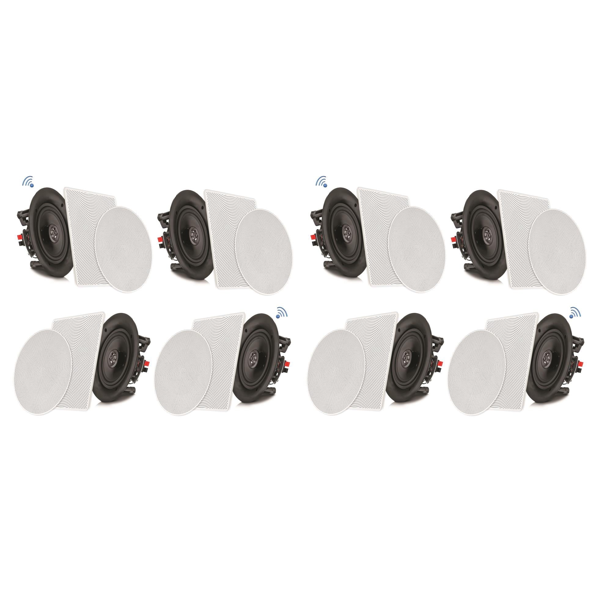 (8 Wall 6.5 Speakers Mount Bluetooth Flush Audio Pk) 200W Pyle 2 In Way Ceiling