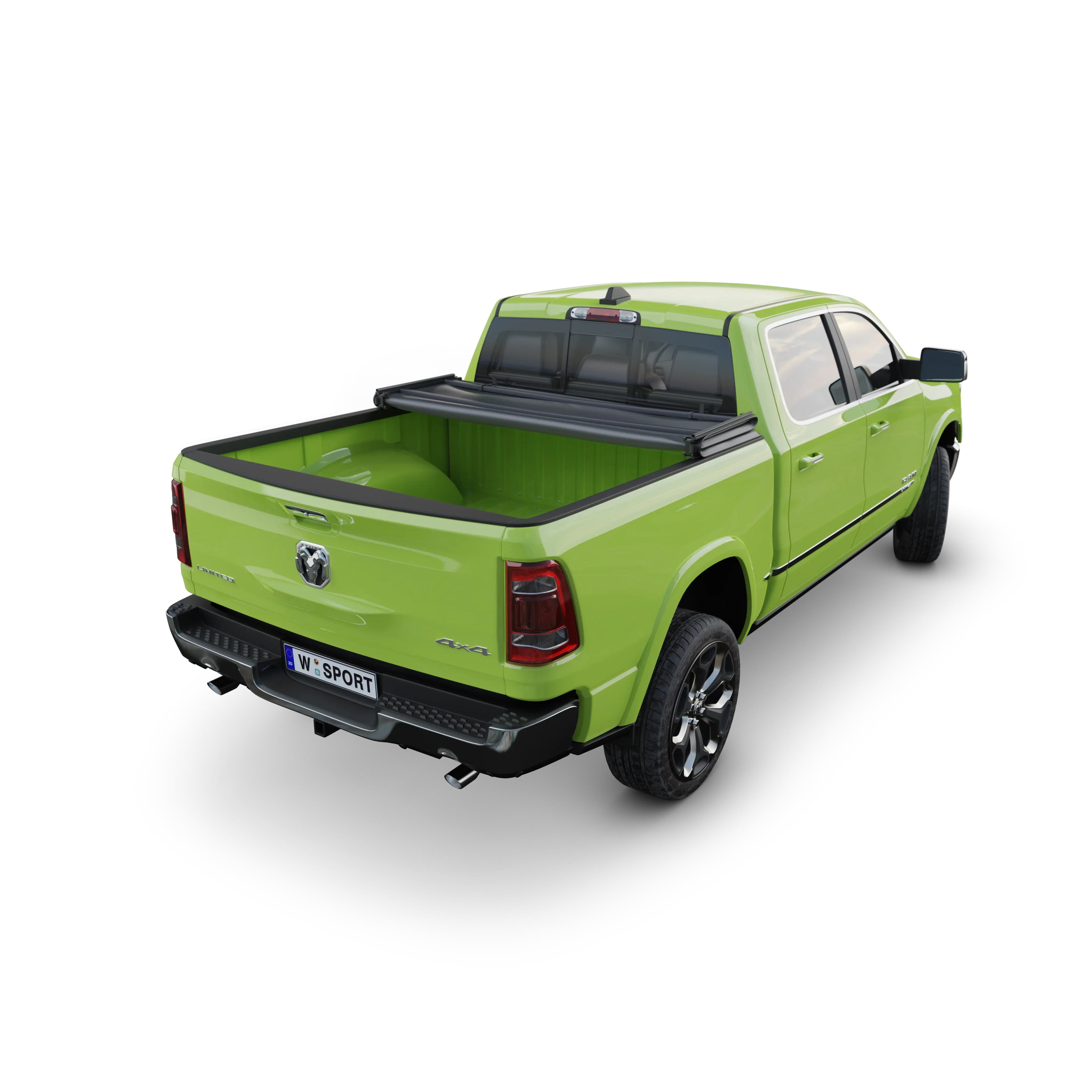 1500 Worksport 20-2725 Tonneau 5'7” Bed 2018 | Folding Truck Soft 2009 Bed | SC3 - Ram Cover Fits Dodge