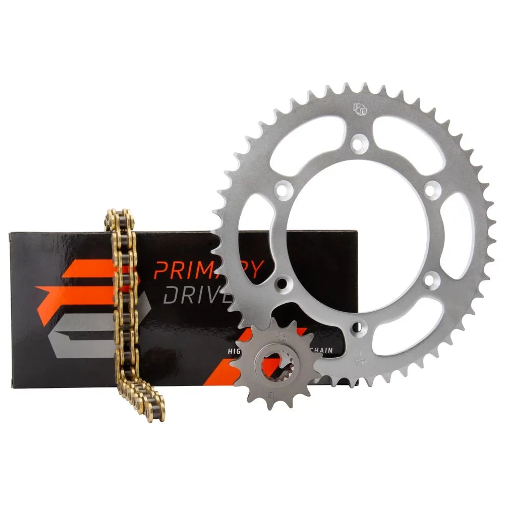 Gold Designs SX-F KTM Lee Steel X-Ring Troy Kit 2021 & 250 Chain Primary For Drive