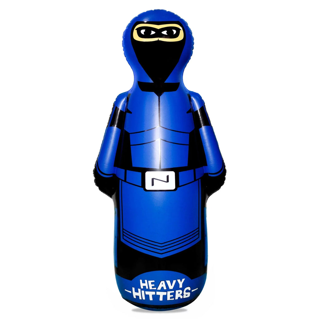63 |Filled Sand with (Inflatable Large Ninja Kids - inches Bag Dudes) Punching