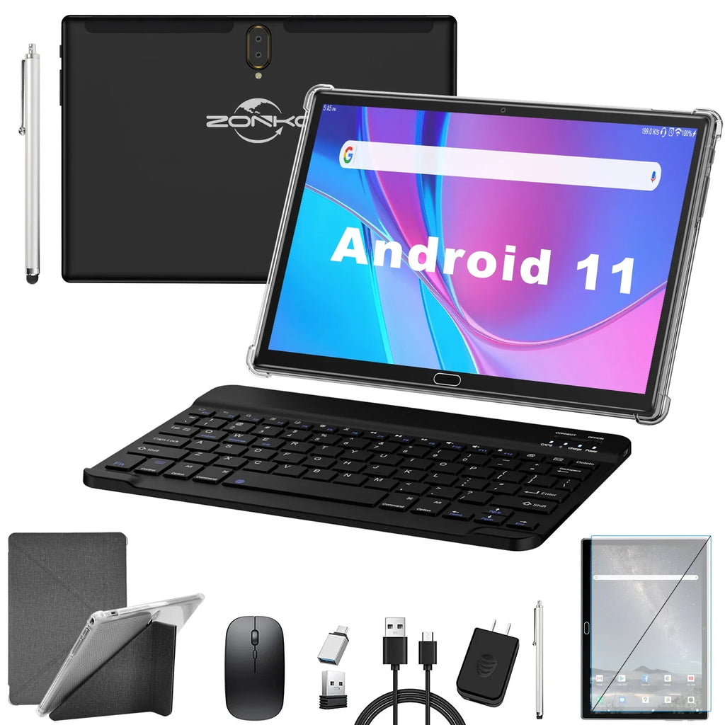 in Tablet,Mother's RAM+64GB Tablet Gift Tablet, Keyboard,4GB Processor,Dual Camera,Wi-Fi Tablet, Android 1 Tablet, Storage,Octa-Core Phone Tablet,Tablet 10 4G 13MP Day 11 2 with Android Tablet inch