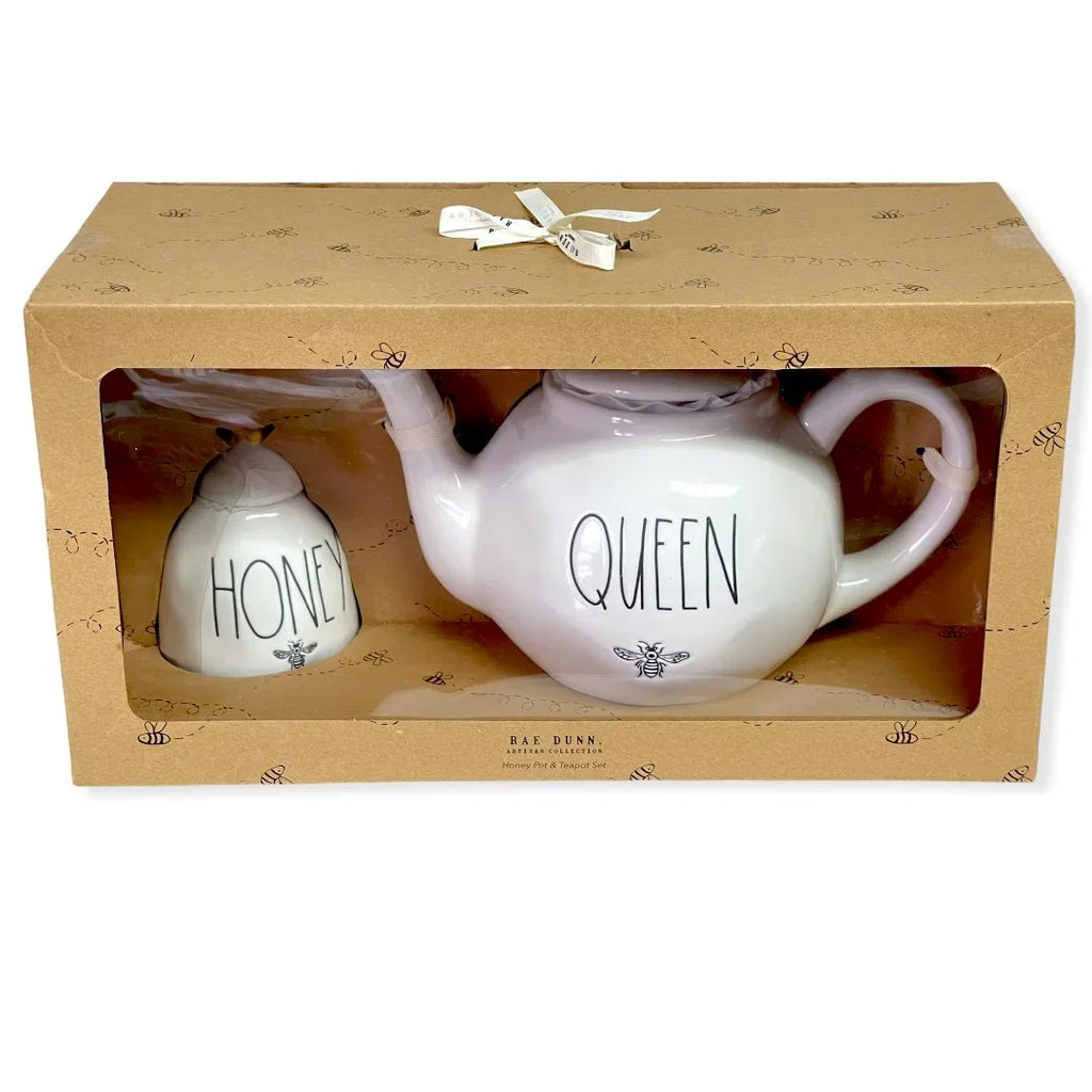Jar Pot Dunn Gift oz and Queen Honey Set By 11.5 oz 59.2 Rae Teapot Magenta