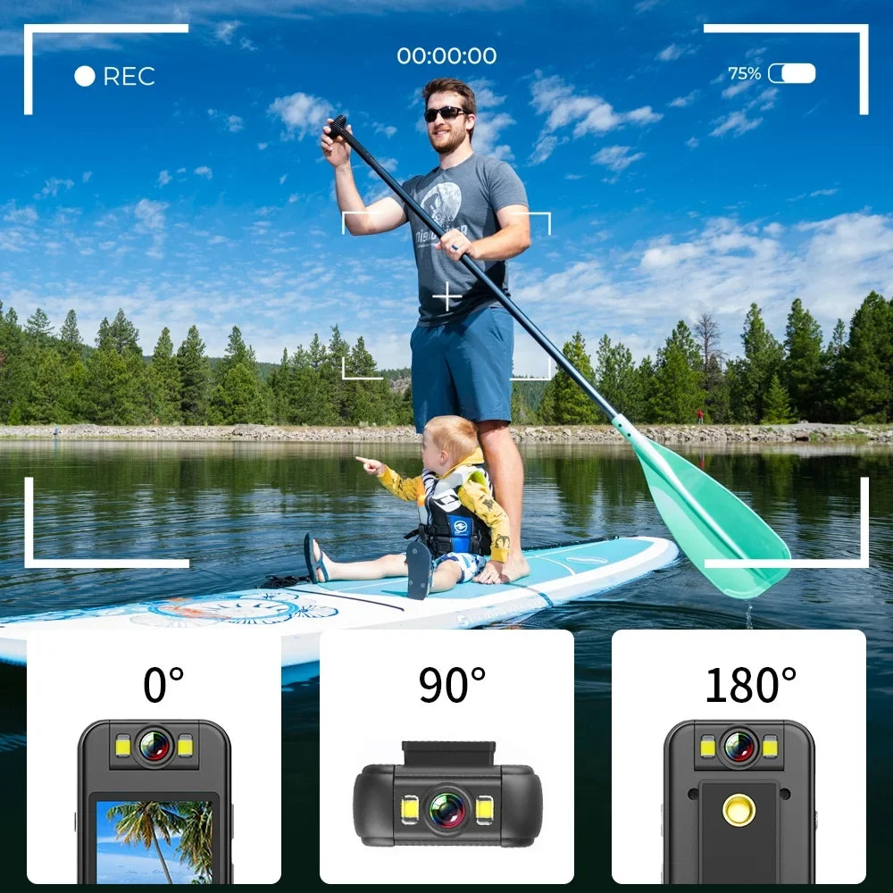 camera action exterior and 4K recording sports suitable recorders. wide-angle for camera cycling CS09 is