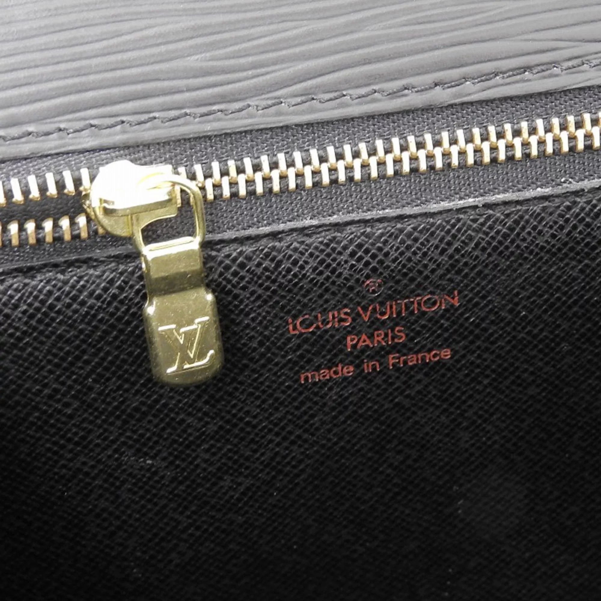 2WAY Used Monceau Epi Bag Authenticated Noir M52122
