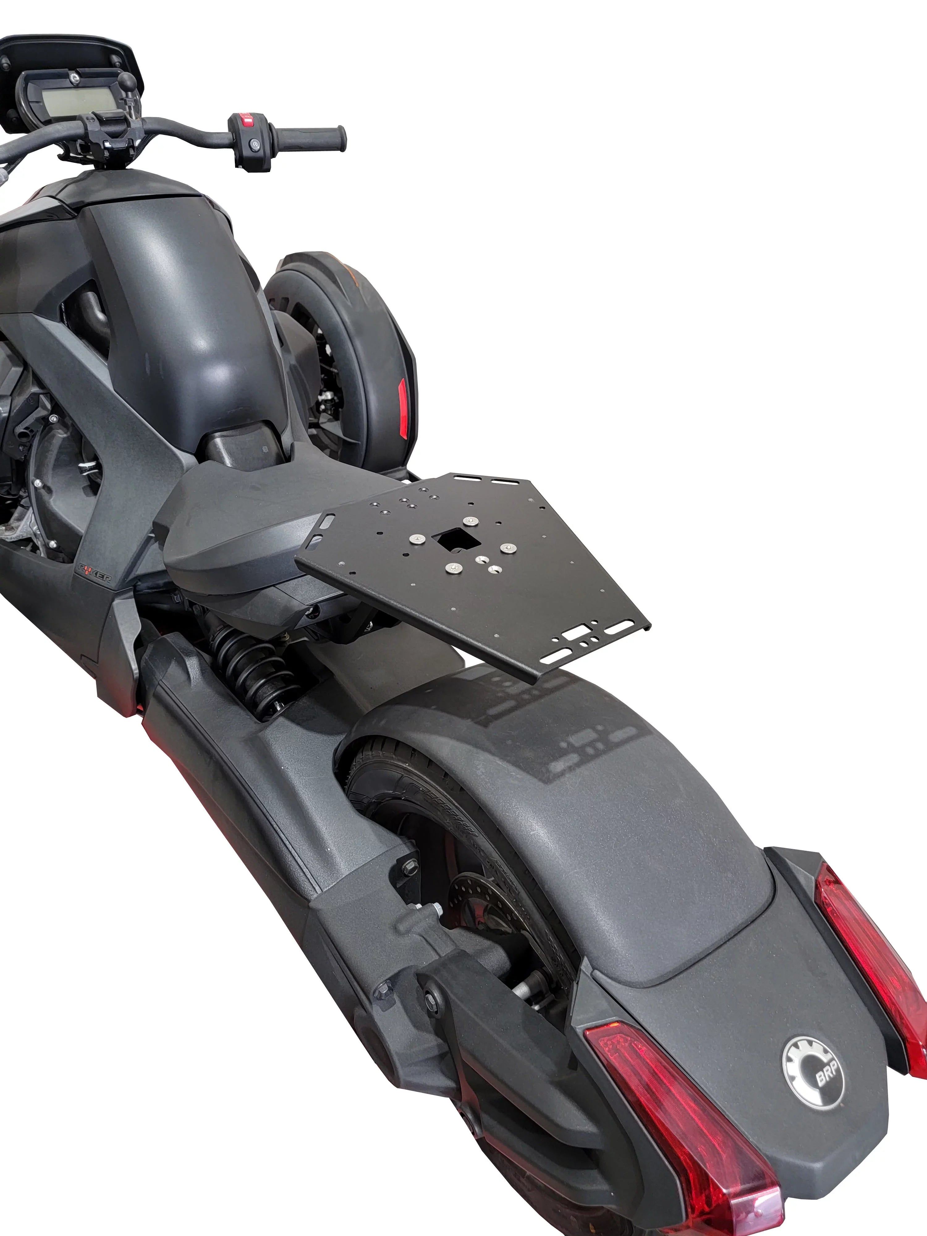 Black Rack MAX Luggage Ryker Am NO Can MOUNT NEEDED
