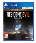 New Edition Biohazard Brand GOLD PlayStation Sealed 7 VR 4 PS4 Resident Evil