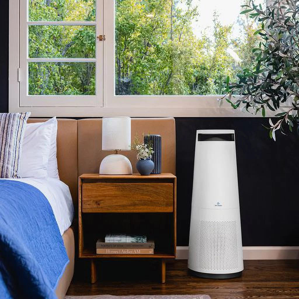 Purifier HEPA + DH | Filter 99.97% | | Viruses for Pets Eliminates Lifelabs Clean Air White Allergies Ions Room & Large Sciaire | | of Deodorize & Actively Air Purifier H13 HEPA Bacteria Home