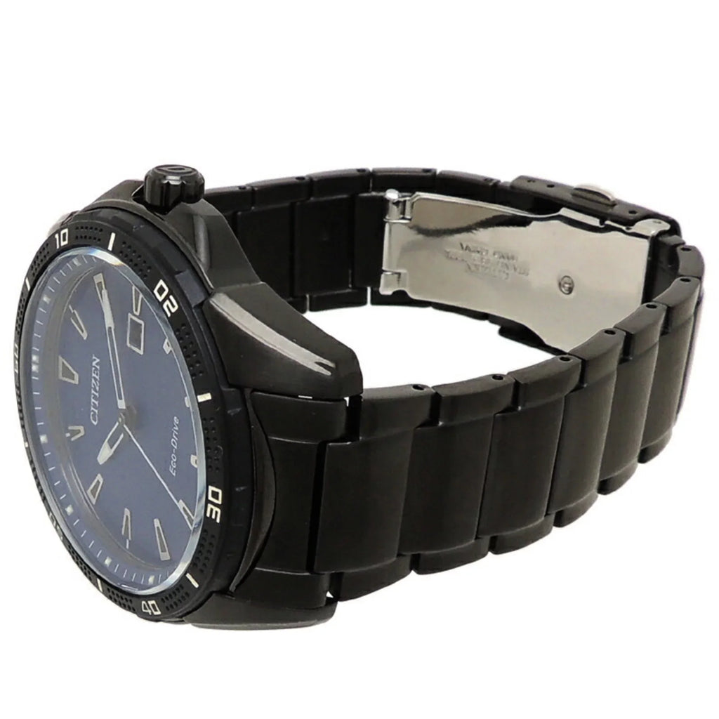 Pre-Owned (Good) Watch Citizen Eco-Drive AW1585-55L Dial (J810-S115973) Blue Stainless Steel Men's