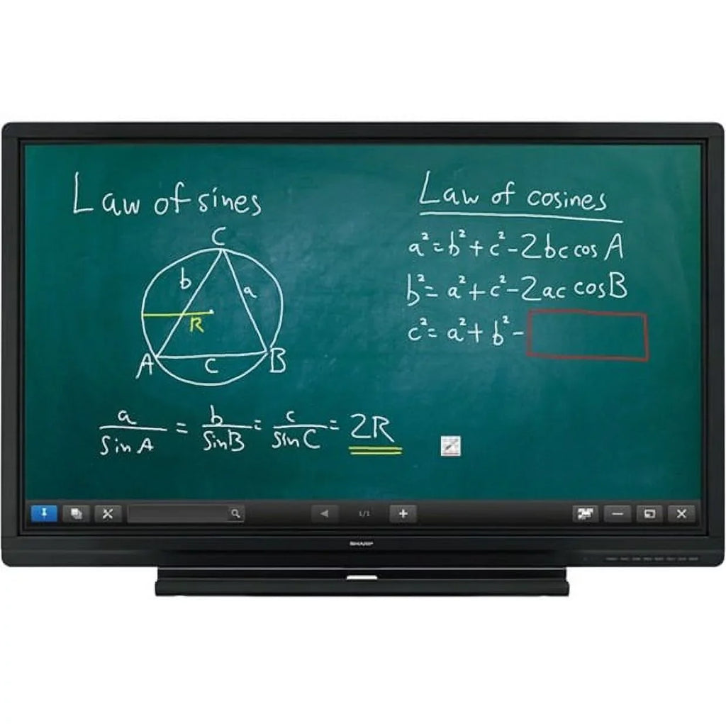 LCD PNC605B Sharp Touchscreen 4 16:9, Monitor, 60" Class ms AQUOS BOARD
