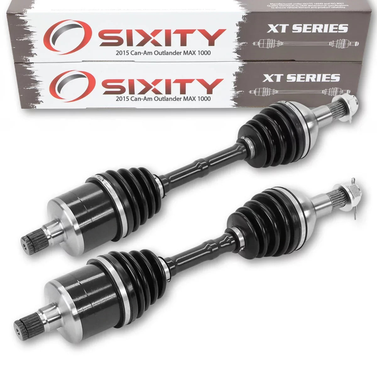 pc Can-Am with 1000 EFI Rear Left XT Outlander LTD Sixity 2015 - STD compatible Axle MAX 4X4 Right 2