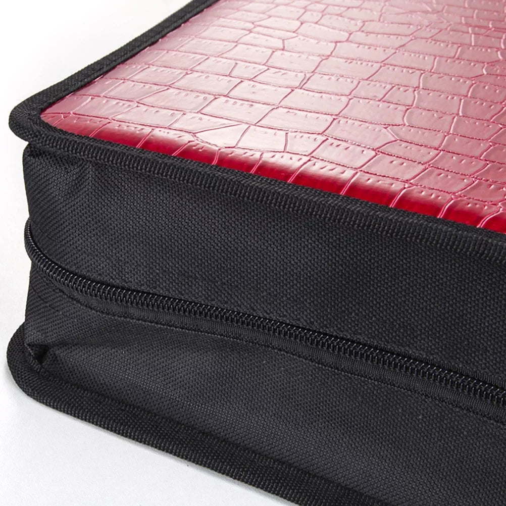 NUOLUX Organizer 400 Case Disc Binder 100 Wallet Pack Cd Large Portable Cases Carrying Holder Storage