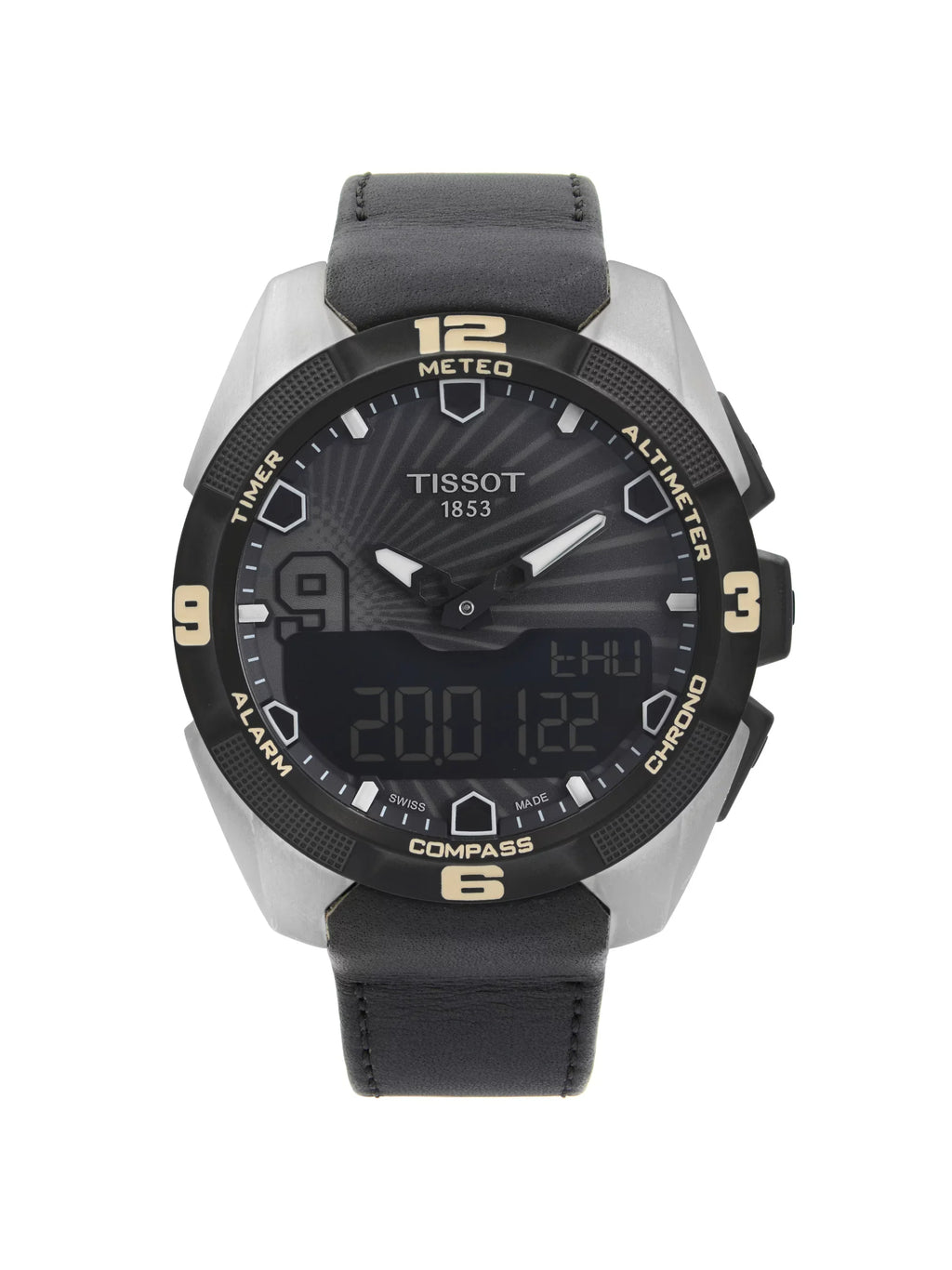 Men Dial Solar Watch Expert T-Touch Black Tony Tissot Parker T091.420.46.061.00