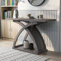BASIC Distressed Table Denhour Sofa Transitional 1-Shelf 47-inch by DH Grey