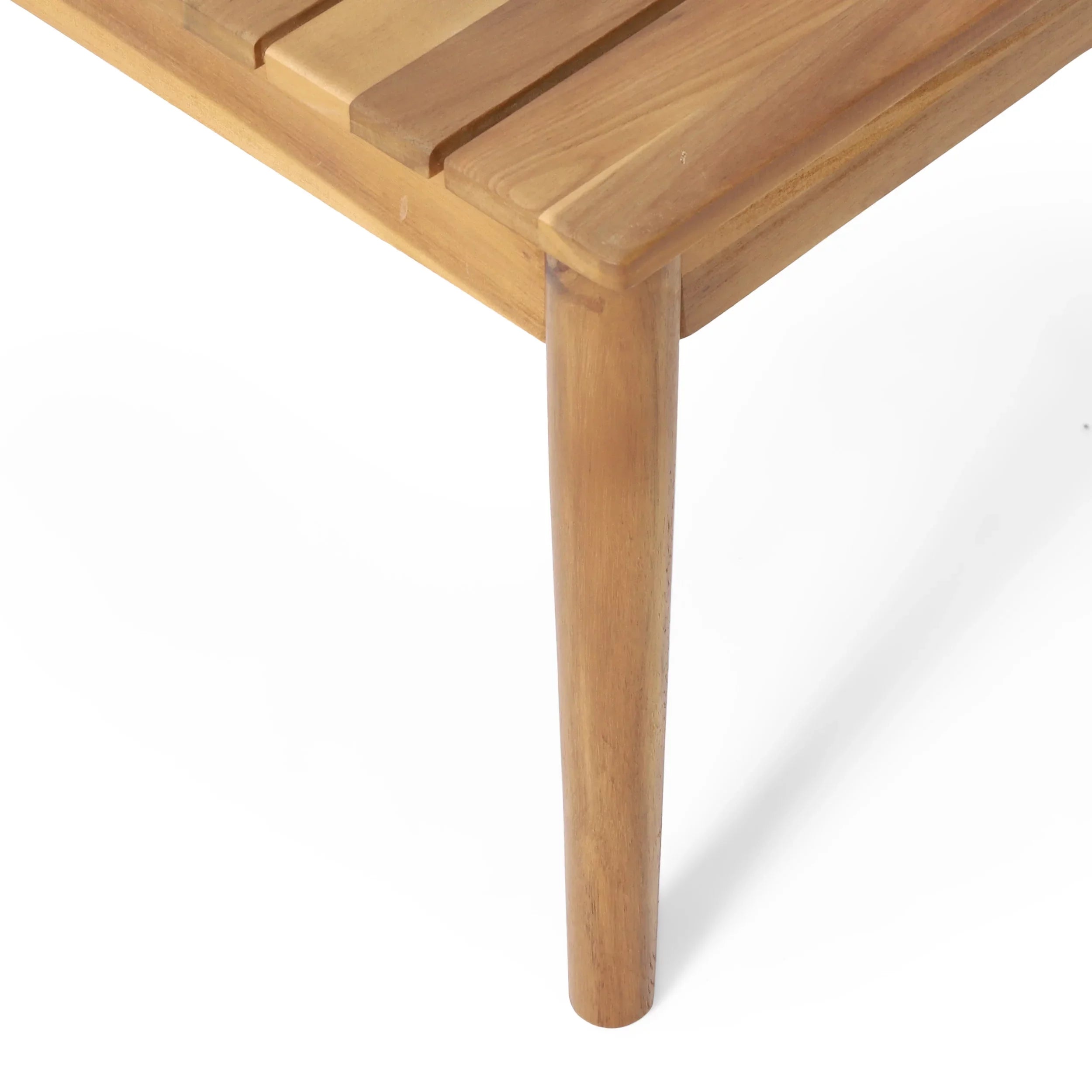 Gray Wicker exterior Acacia Teak and and 4 Wood , Chat Remuda Seater