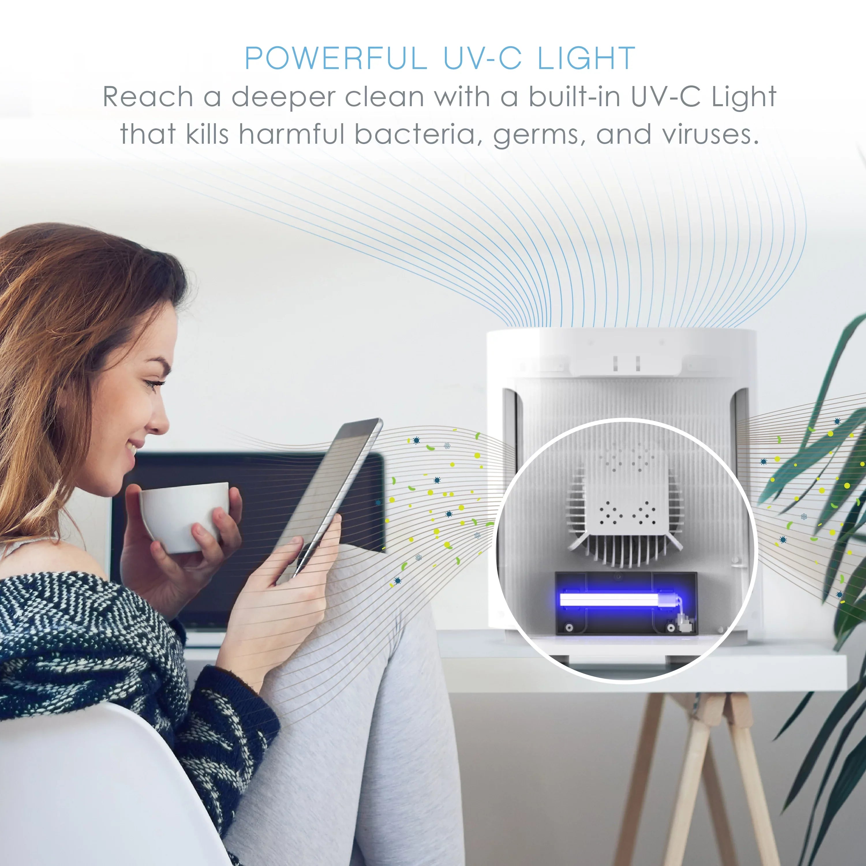 Purifier True Zone Air HEPA 3-in-1 Enrichment Pure