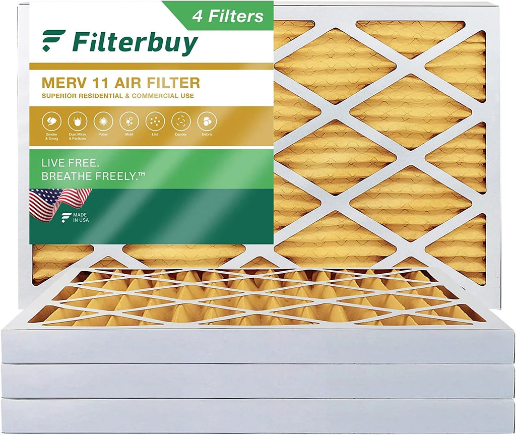 Air 11 20x32x2 Furnace Filterbuy AC (4-Pack) MERV Pleated HVAC Filters