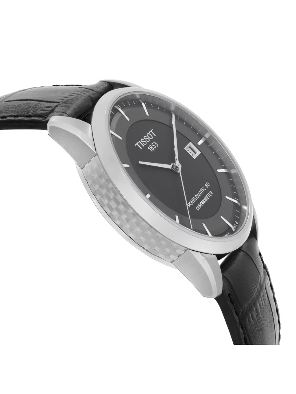 Black Steel Tissot T-Classic Watch Dial Automatic T086.408.16.051.00 Mens 41mm