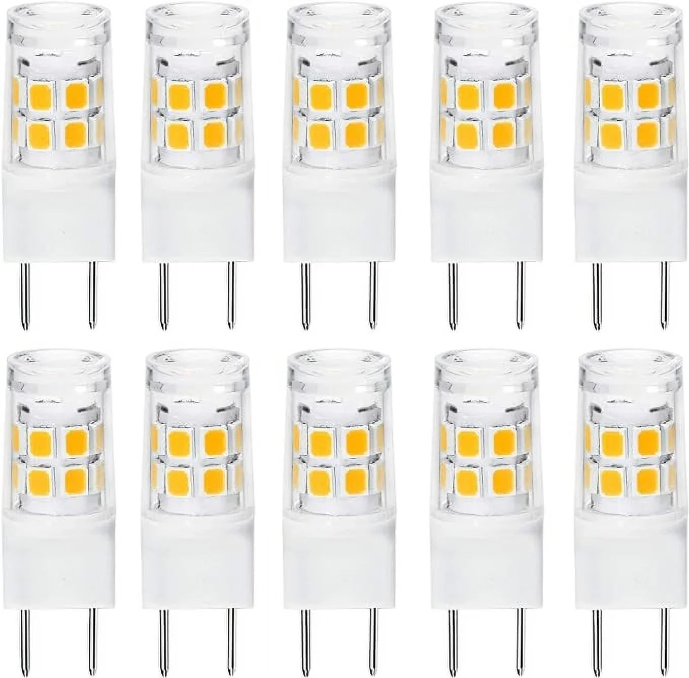 White 120V for JCD G8 Watts LED Xenon Type Halogen Warm of 10PCS) Counter G8 Warm Bulb Light Kitchen 10(G8 LED 20W Base Lighting.Pack 3000K - 2.5 White ETHT Bulb Bi-pin Replacement Under Base ETHT
