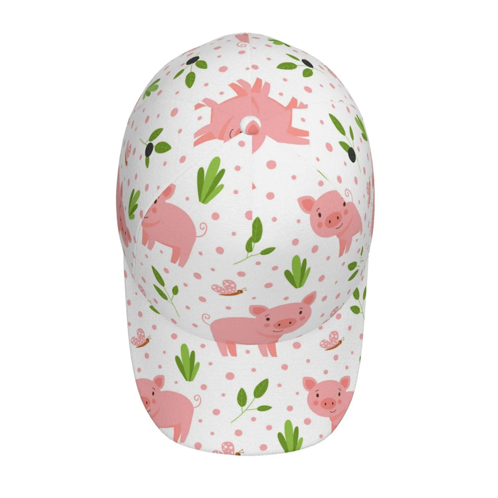 Funny Pigs Cap For Men/Women,Unstructured/Cotton Lukts Hat Little