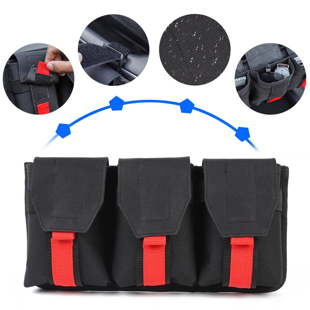 YJ Handle Teledu Storage Bag JK LJ Co-pilot 1x CJ Dashboard