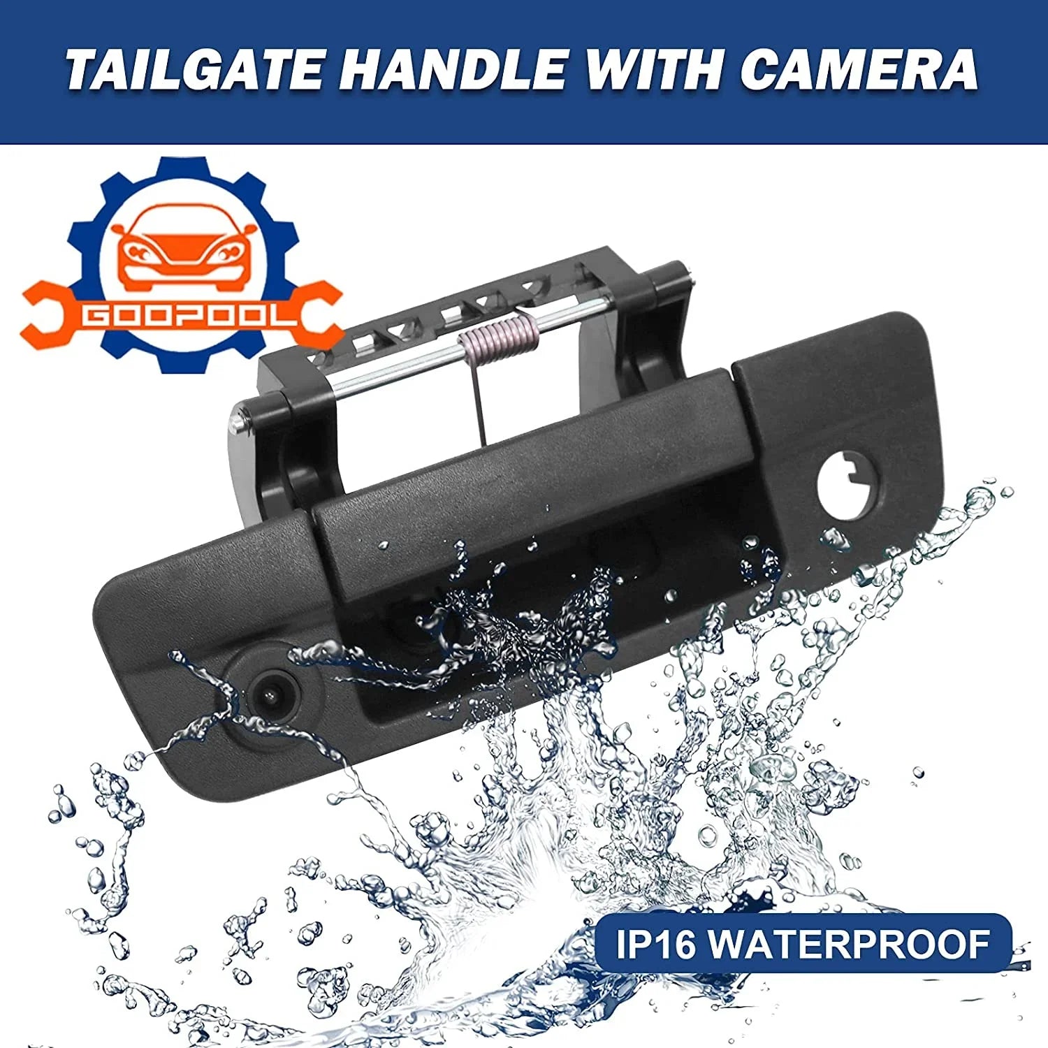 2500 Ram Dodge Backup with Camera 1500 2009-2017 Handle Rear Compatible Tailgate Connector） View 3500（RCA