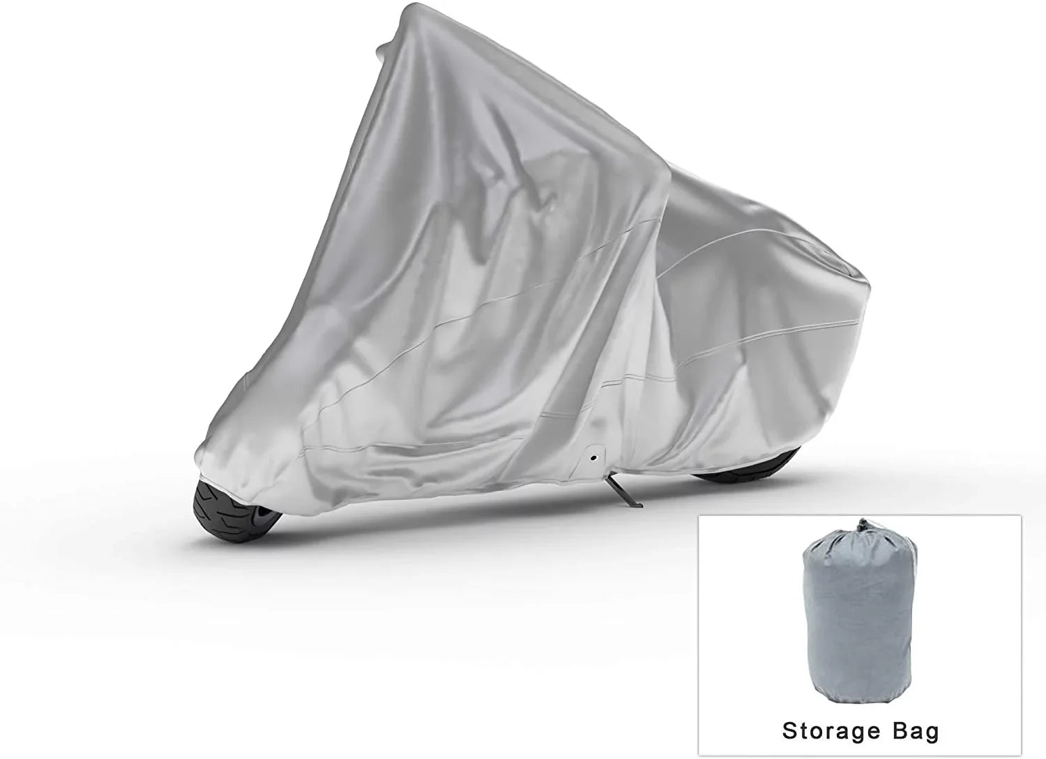 Compatible Guzzi Grigio Rain Indoor Stone - Storage - Motorcycle liquid, fabric Durable With Securing Weatherproof - - Cover Moto Intenso Abs From V7 Snow, & Ii Bag exterior 2017 Protect - Straps Sun