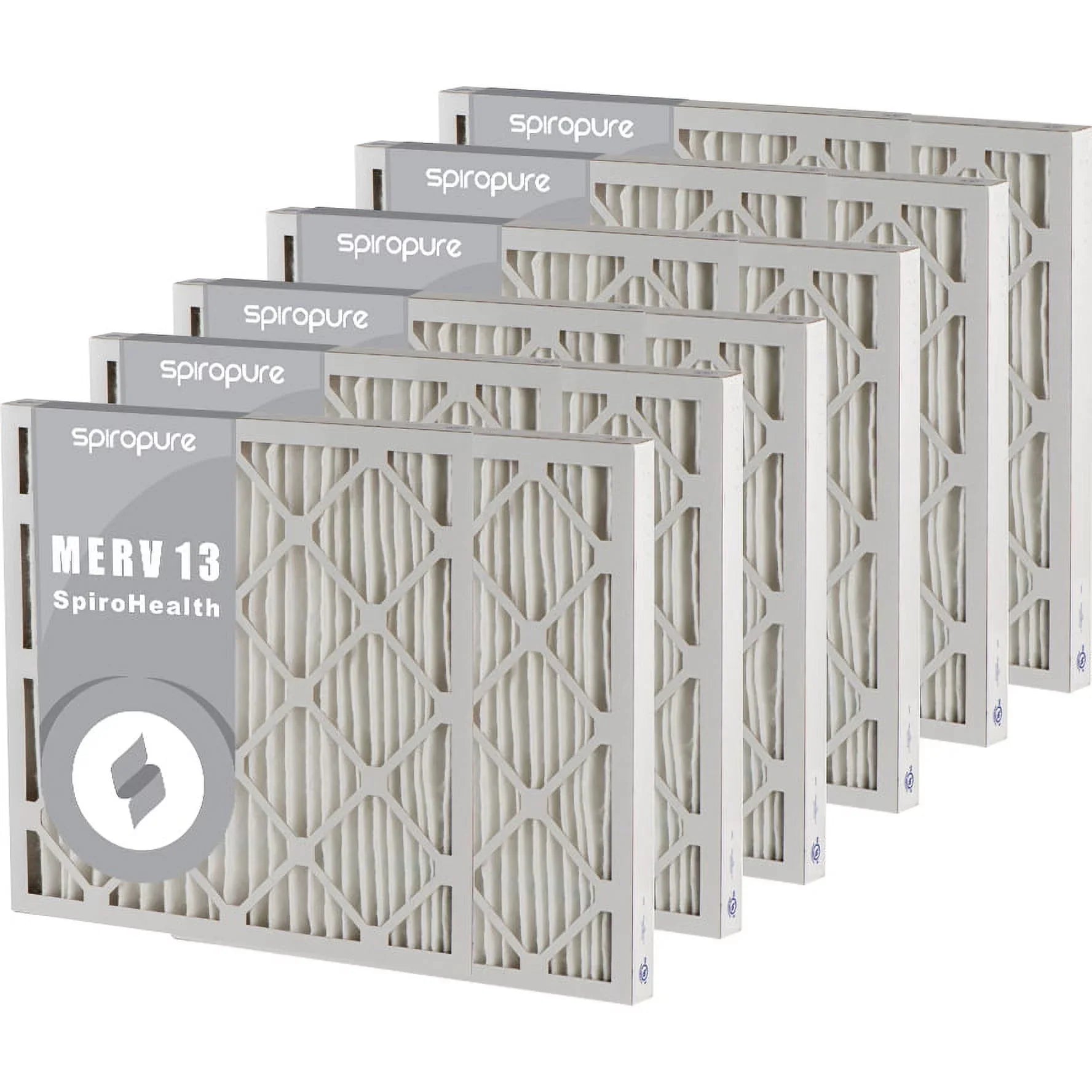 Filter MERV - Made Pack) 13 SpiroPure Air Pleated (6 in USA 18x32x2 Filters