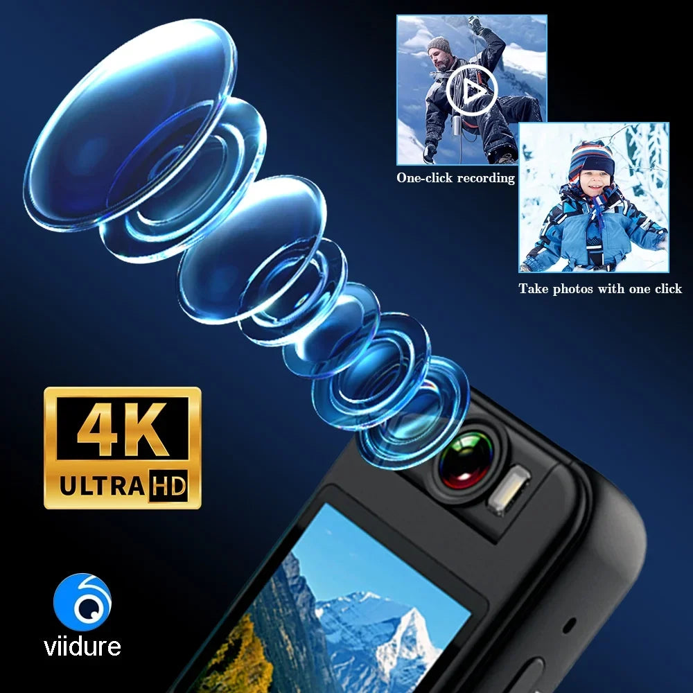 camera action exterior and 4K recording sports suitable recorders. wide-angle for camera cycling CS09 is