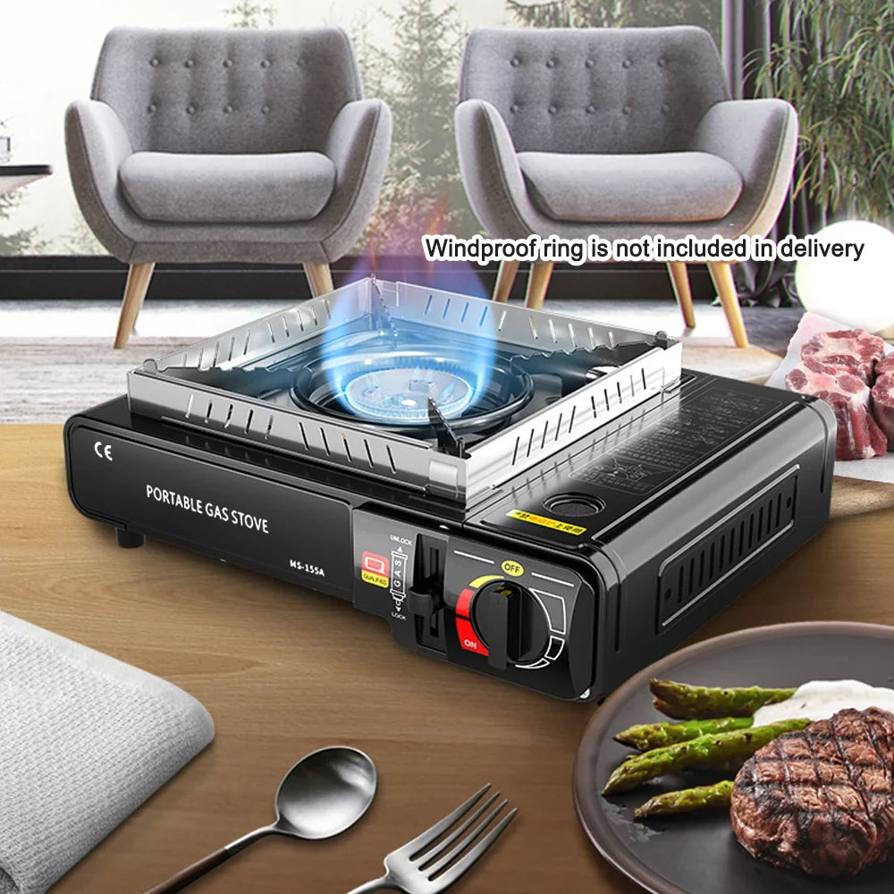 Gases 2.9KW Stove Butanes Hiking Barbecue for High Cassette Portable Stove,