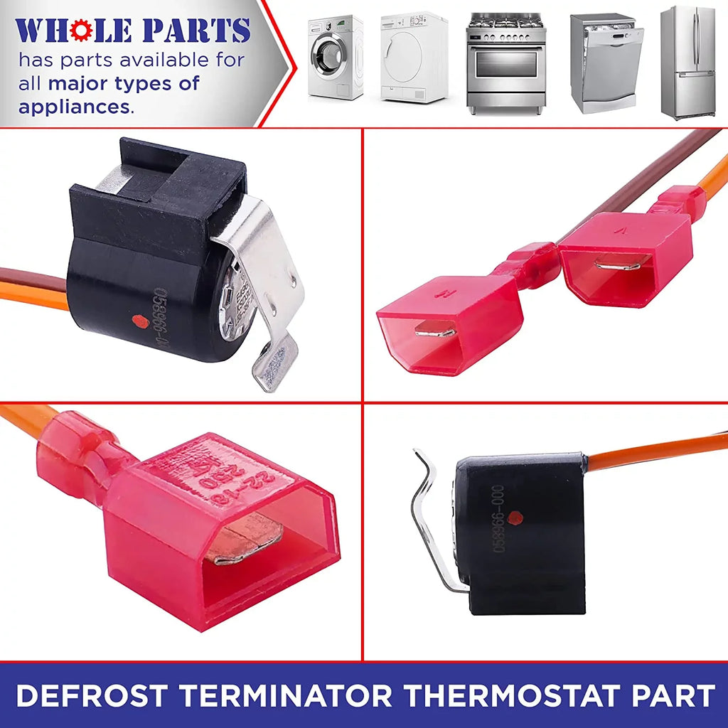 Defrost Replacement Thermostat Some 058966-000 # Terminator & - Compatible Whole With Parts Refrigerators Part Viking