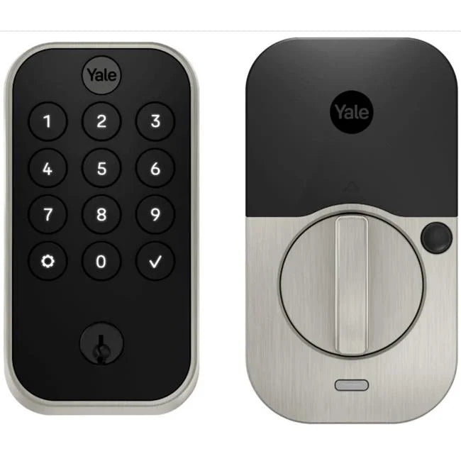 Wi-Fi Satin Assure Deadbolts Keypad Nickel 2