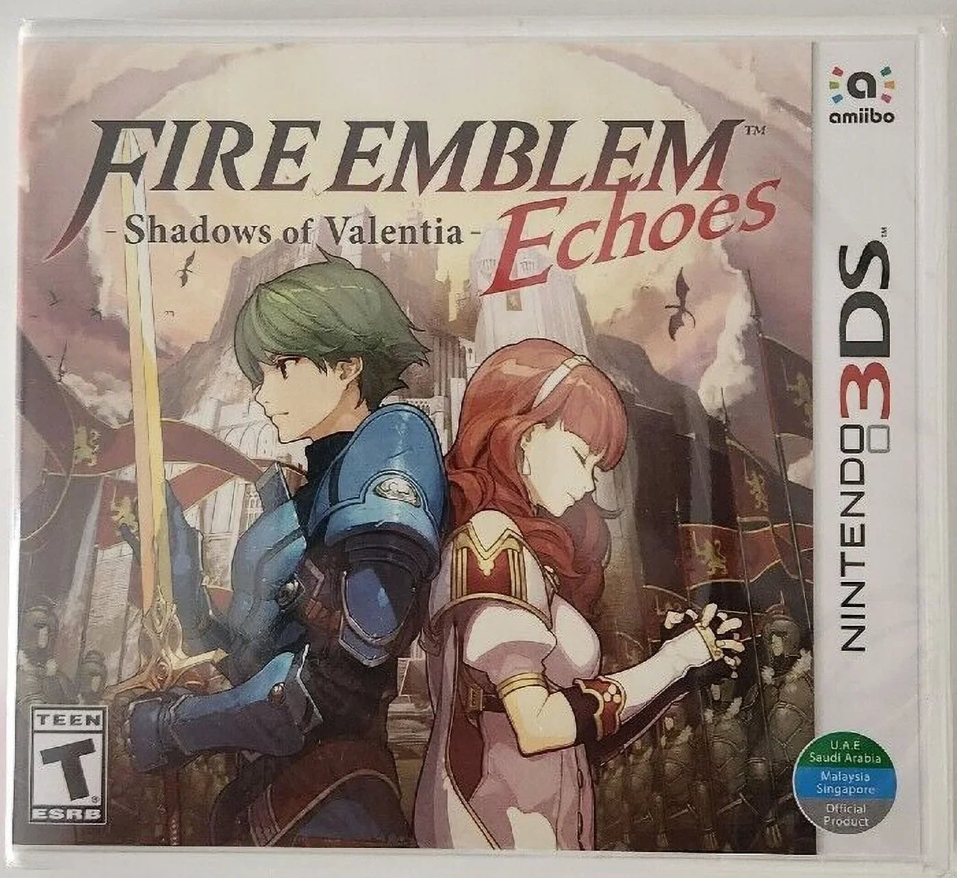 Valentia Emblem Echoes: Tactical of RPG) New Game Brand Shadows 3DS Fire (2017