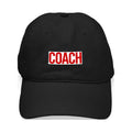 Printed Black CafePress Black Adjustable (Red) Cap - Hat Cotton Canvas Coach Baseball -