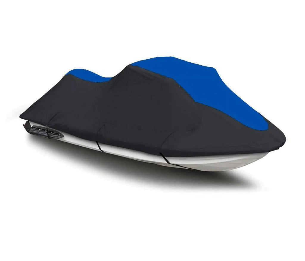 Watercraft 2012 15 2008 DENIER Jet 2014 600 2021 2011 LX Cover BLACK / 2009 2022 2007 2019 Ultra 2020 Cover BLUE Ski HEAVY-DUTY, 2013 2018 2017 2010 for 2016 Kawasaki Compatible PWC