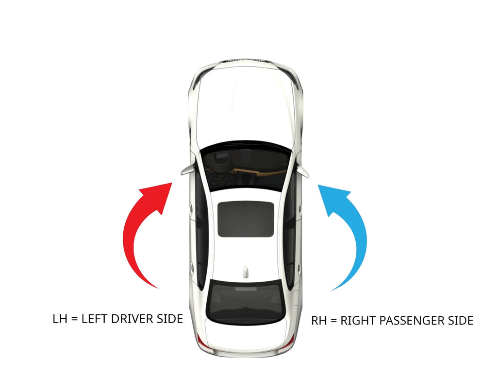 View Clear Replacement Mirror - Glass Glass Side - 5533H Burco