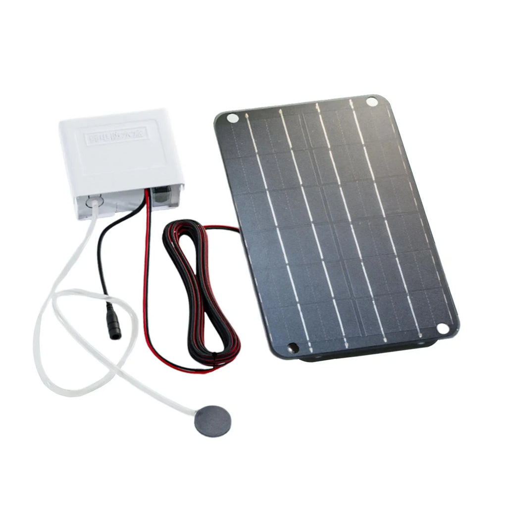 Pump Pond Solar Hydroponics Silent Pond Eco Pump Solar Pump,Aquarium Friendly,6V Oxygenator for Air Powered Solar simhoa Air Aerator