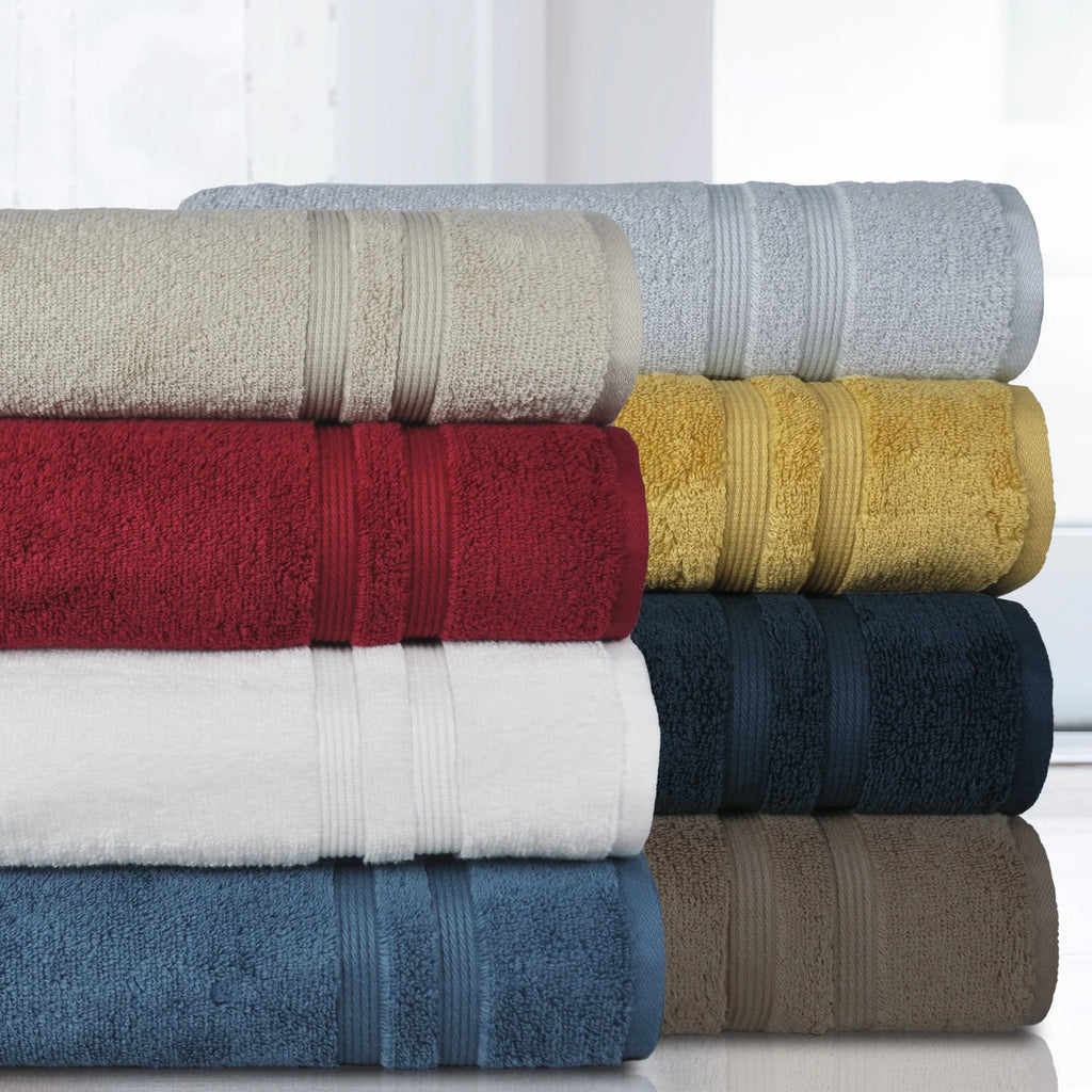 Set, Piece Performance Towel Mainstays 6 Solid Silver