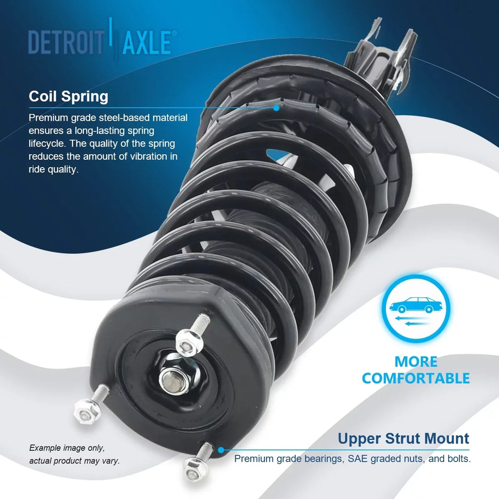 Springs Rear Assembly for 1998 Struts Ready Install Complete w/Coil 1999 1997 - 2001 Detroit Solara Camry, [2.2L] Axle Quick 2 Toyota Struts Replacement 1999-2003 2000 Struts