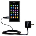 power Nokia - Wall Gomadic output for Home AC convenient, a plug N9 Uses design - with TipExcha foldable Charger High suitable Compact the Intelligent