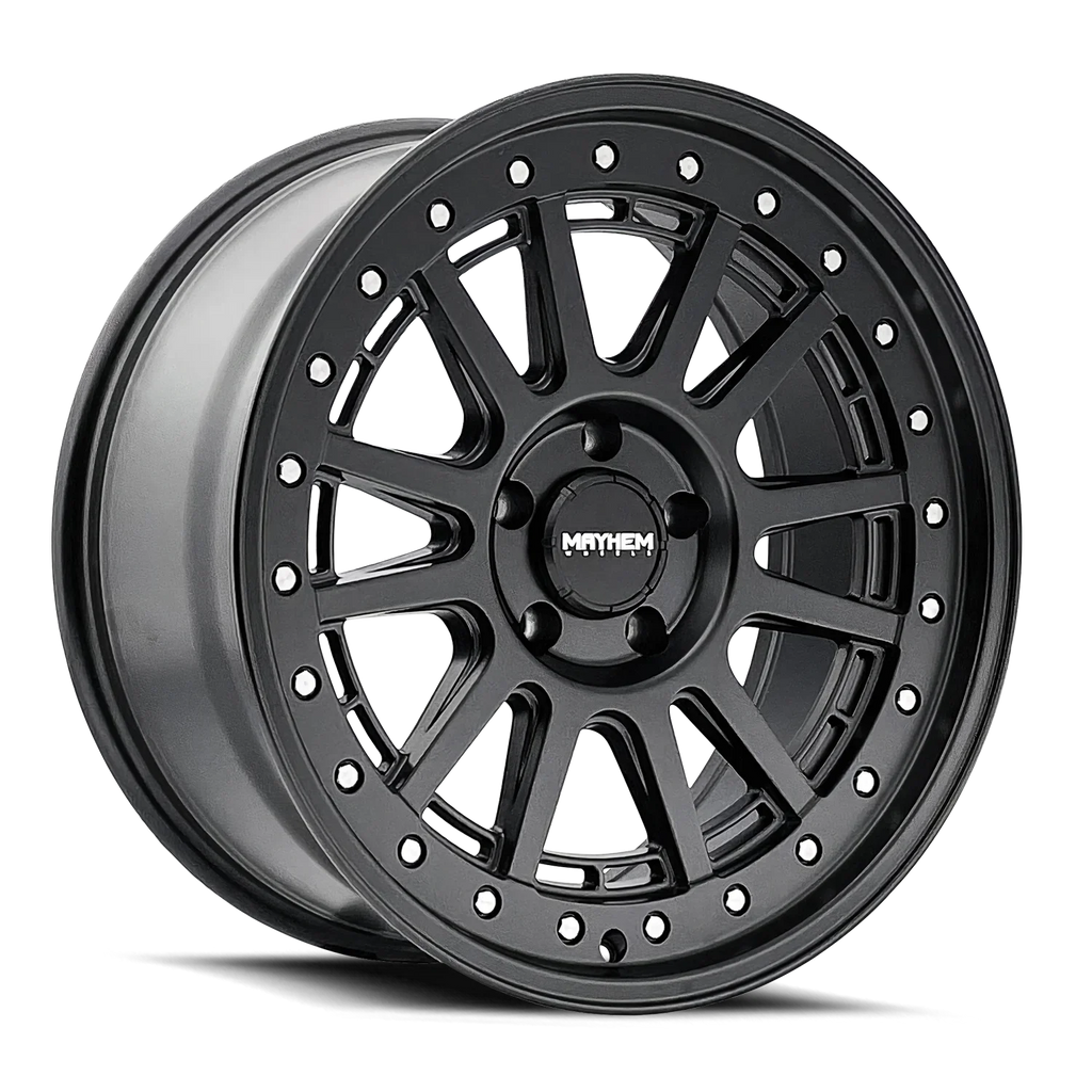 Black 6x5.5 20x9 Matte (0mm) Compass Wheel 8305 Mayhem