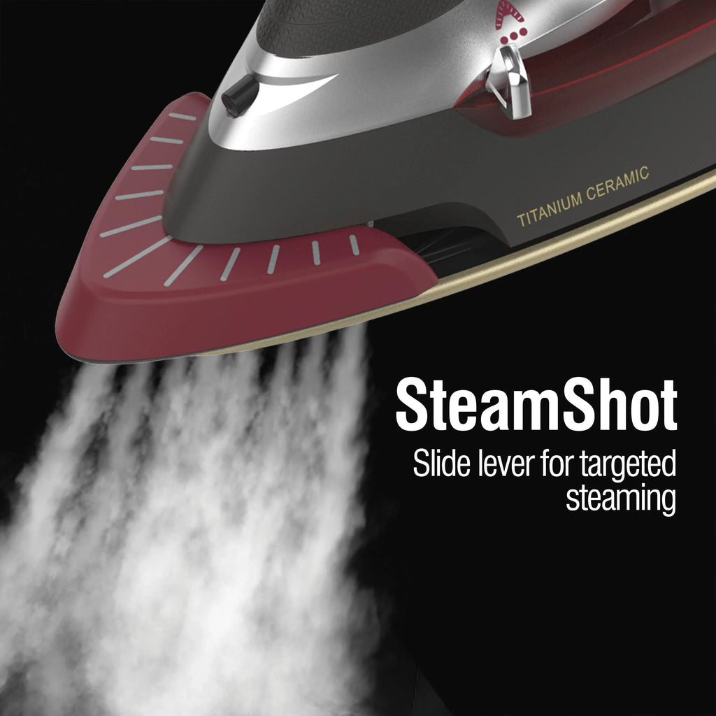 CHI Steamer Iron 2-in-1 and SteamShot