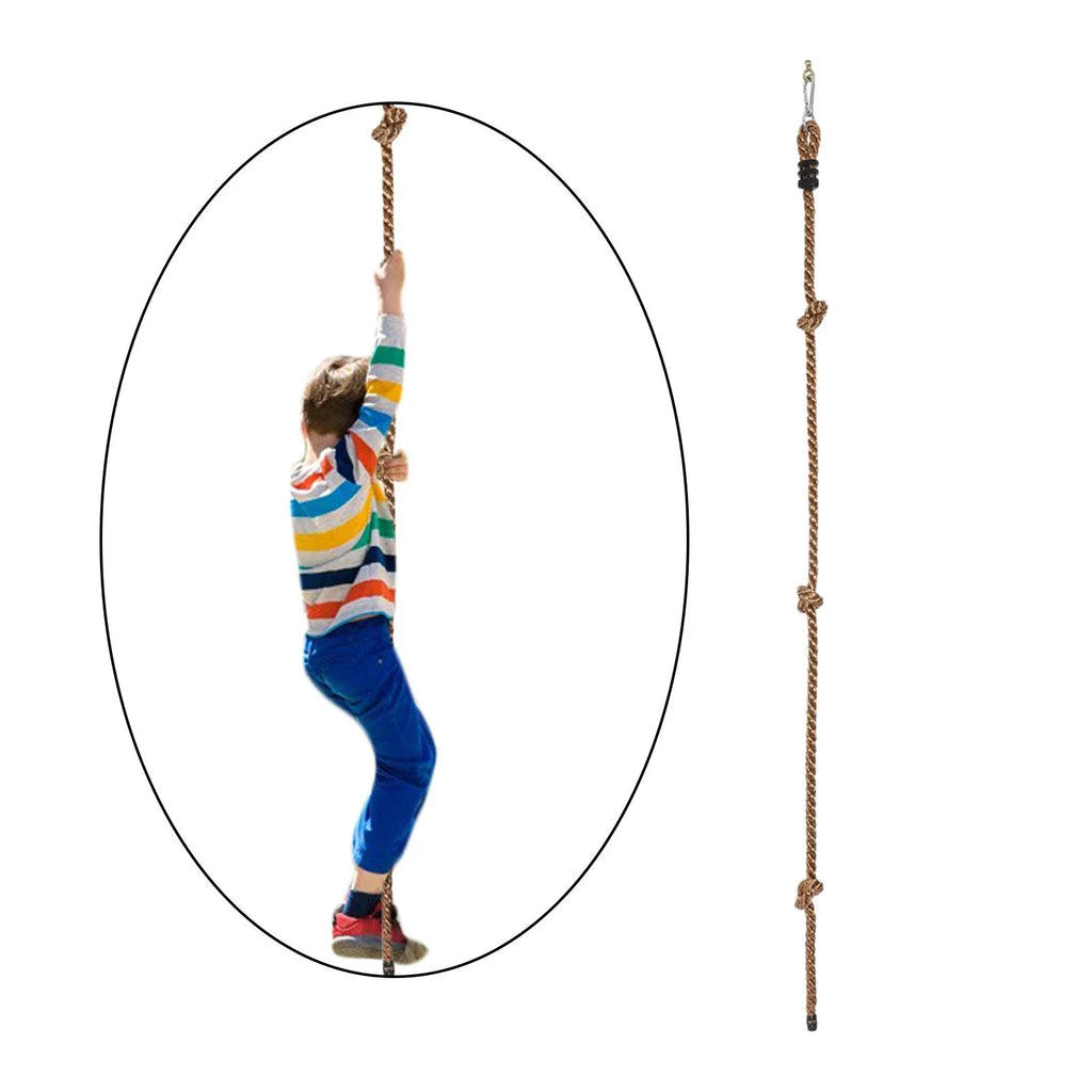 Early for Play Tree Rope fitness Toy exterior Swing, Trees Indoor, Climbing Toy Rope Outside Training Climbing