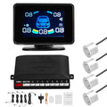 Car with Sound Warning/Buzzer/Mute Detection 4 Display Parking Parking Reversing & Distance Adjustable Distance Front Radars System Sensors Sensor Rear LCD Support Walmeck