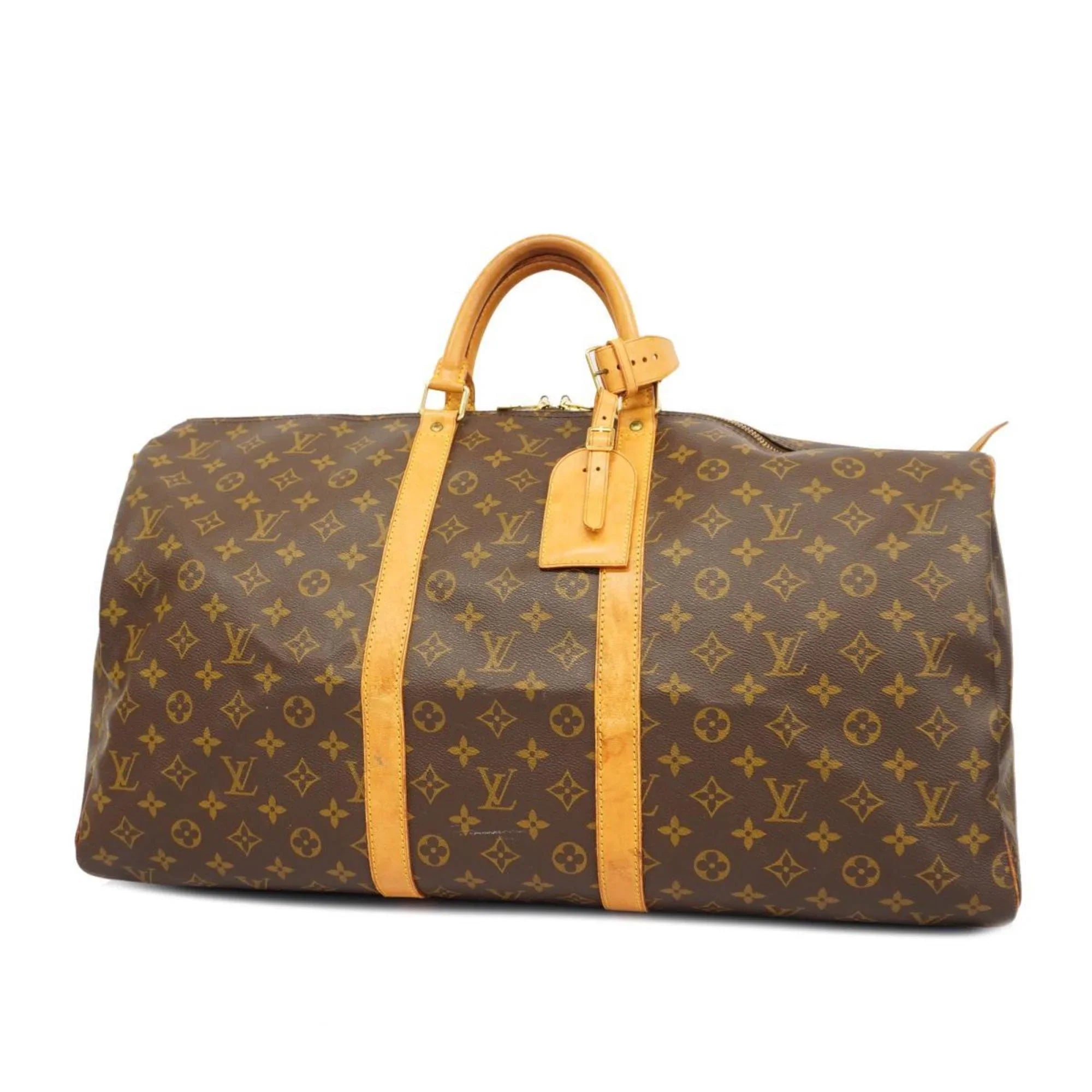 M41424 Brown Pre-Owned Keepall 55 (Good) Women's Men's Monogram Boston Bag