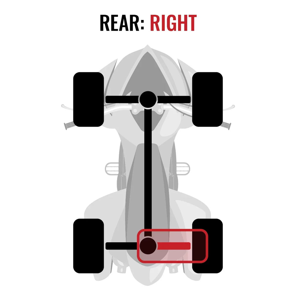 650 XTA compatible Can-Am 2014 2015 Right CV 1000 2013 Rear with Sixity Outlander Axle
