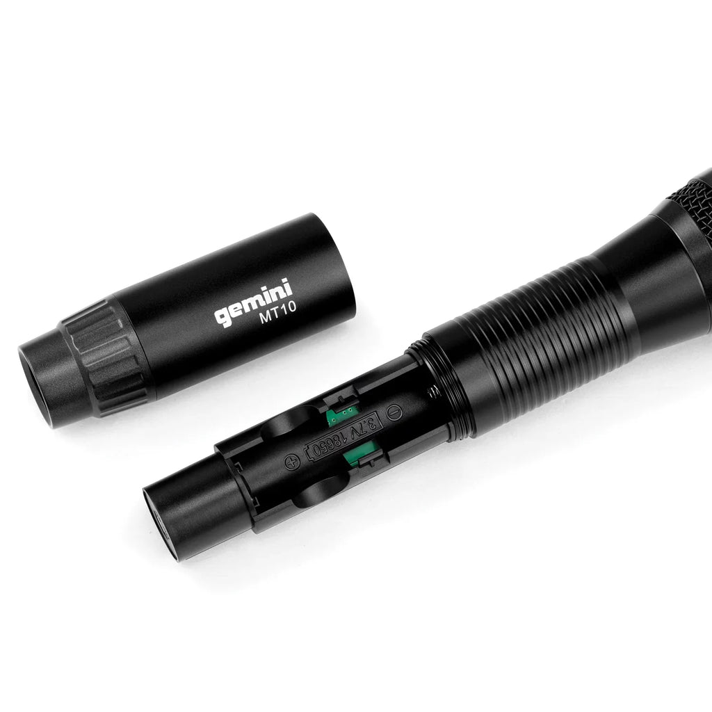Powered LED Bluetooth 843631170892 UHF Gemini 15" Speaker Wireless Microphone GMU-M100 Single System, & Dual