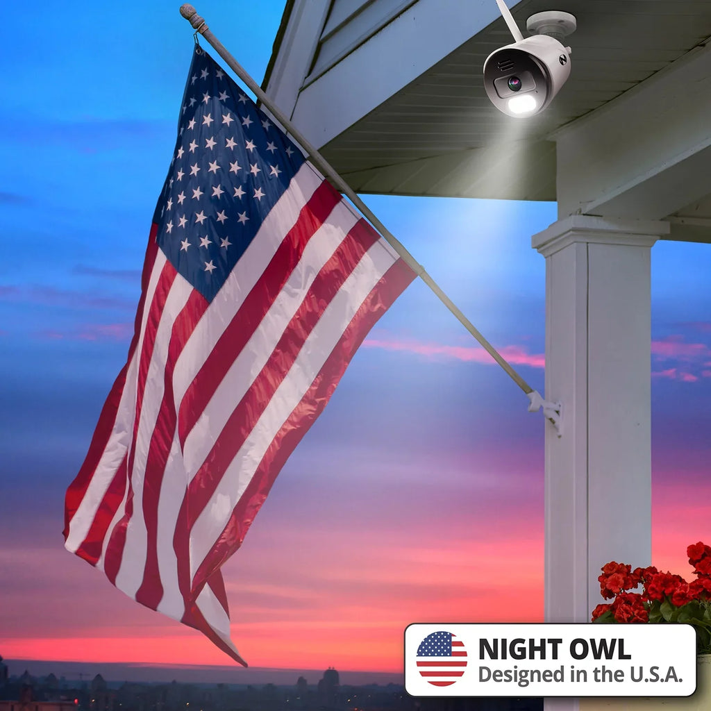 4K Wi-Fi HD Audio Night 2-Way Owl Camera IP with